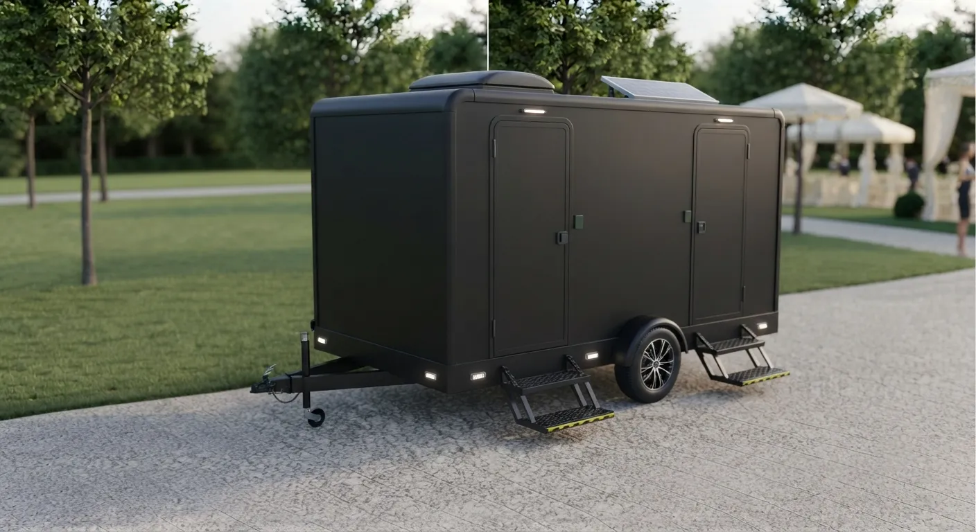 2 Stall Restroom Trailer in Alafaya, FL