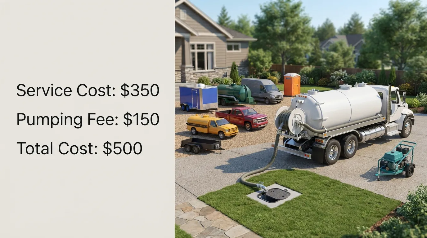 Septic Tank Pumping Cost in Alafaya, FL