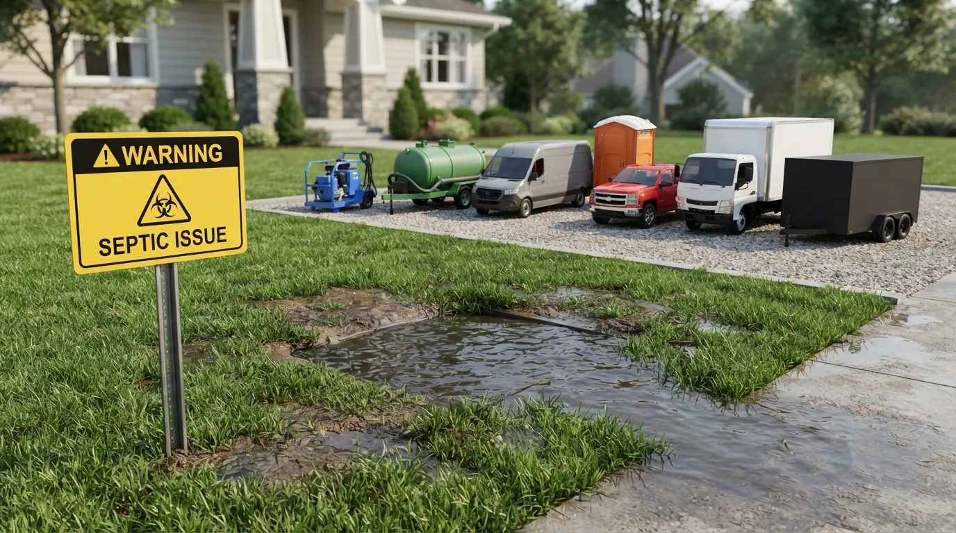 Septic Tank Warning Signs in Alafaya, FL